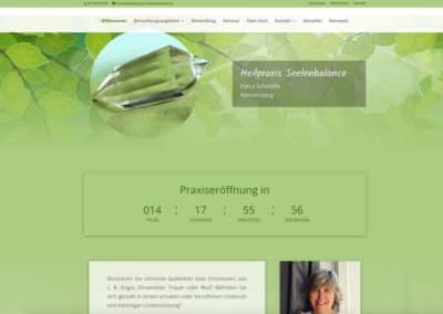 Petra Schmid­le – Web­site Heil­pra­xis Seelenbalance
